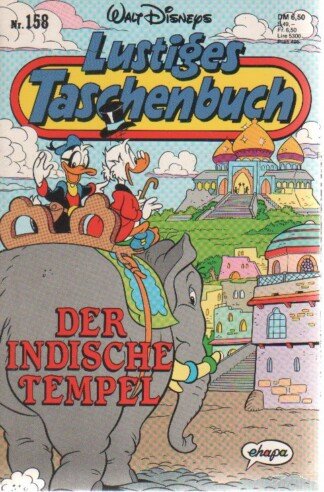 Lustiges Taschenbuch - LTB - Nr: 158 - Der indische Tempel