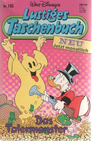 Lustiges Taschenbuch - LTB - Nr. 145 - Das Talermonster