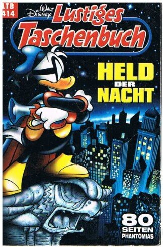 Lustiges Taschenbuch - LTB - Nr: 414 - Held der Nacht - 80 Seiten nur Phantomias