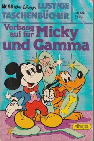 Lustige Taschenbücher - LTB - Nr. 98 - Vorhang auf für Micky und Gamma