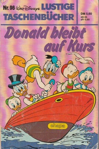 Lustige Taschenbücher - LTB - Nr: 96 -Donald bleibt auf Kurs