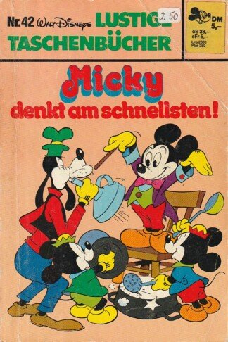 Lustige Taschenbücher - LTB - Nr. 42 - Mickey denkt am schnellsten!