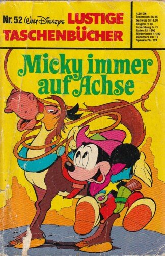 Lustige Taschenbücher - LTB - Nr. 52 - Micky immer auf Achse