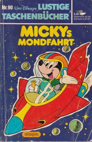 Lustige Taschenbücher - LTB - Nr. 90 - Mickys Mondfahrt