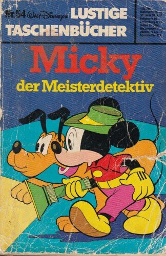 Lustige Taschenbücher - LTB - Nr: 54 - Micky der Meisterdetektiv