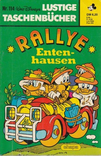 Lustige Taschenbücher - LTB - Nr: 114 - Rallye Entenhausen