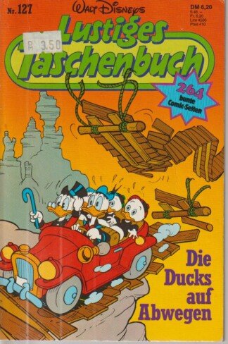 Lustiges Taschenbuch - LTB - Nr. 127 - "Die Ducks auf Abwegen"