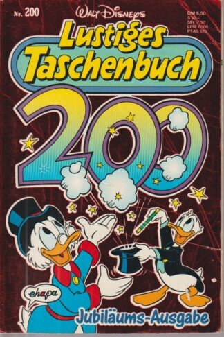 Lustiges Taschenbuch - LTB - Nr: 200 - Jubiläums-Ausgabe