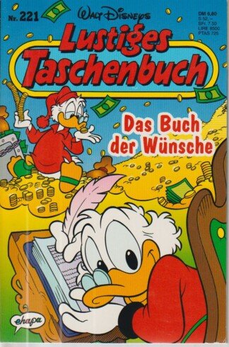 Lustiges Taschenbuch - LTB - Nr: 221- Das Buch der Wünsche