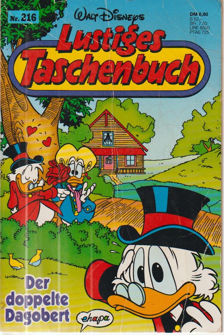 Lustiges Taschenbuch - LTB - Nr: 216 - Der doppelte Dagobert