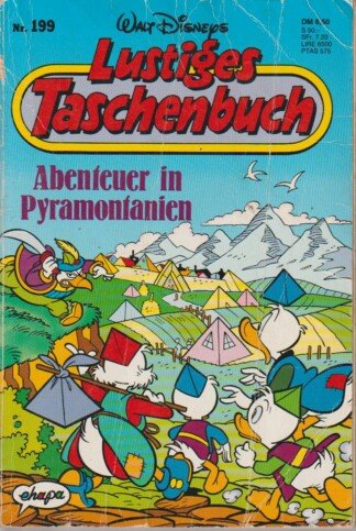 Lustiges Taschenbuch LTB - Nr: 199 - Abenteuer in Pyramontanien