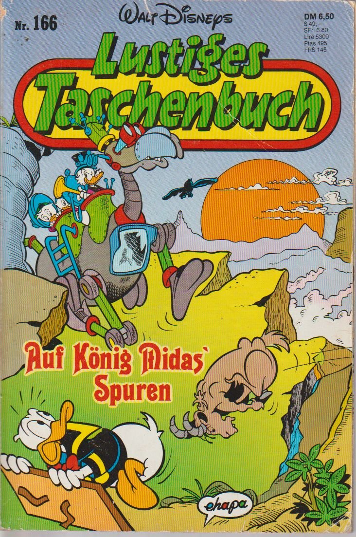 Lustiges Taschenbuch - LTB - Nr. 166 - Auf König Midas´ Spuren