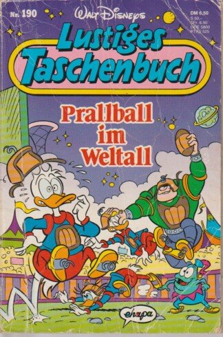Lustiges Taschenbuch - LTB - Nr: 190 - Prallball im Weltall