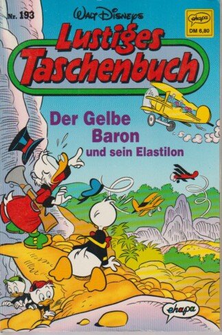 Lustiges Taschenbuch - LTB - Nr. 193 - Der gelbe Baron und sein Elastilon