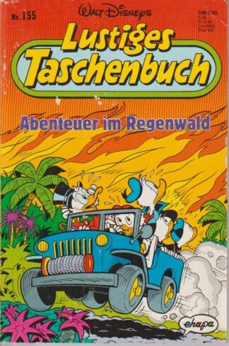 Lustiges Taschenbuch - LTB - Nr. 155 - Abenteuer im Regenwald