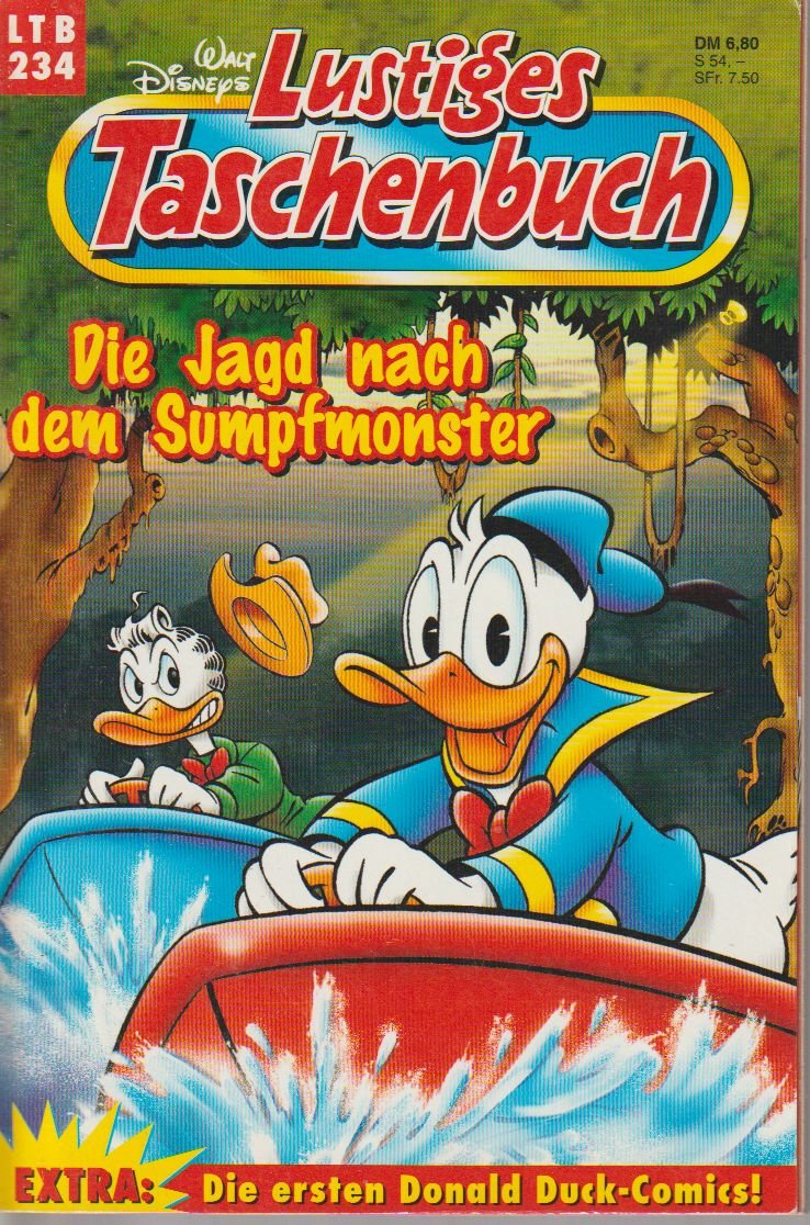 Lustiges Taschenbuch - LTB - Nr: 234 - Die Jagd nach dem Sumpfmonster