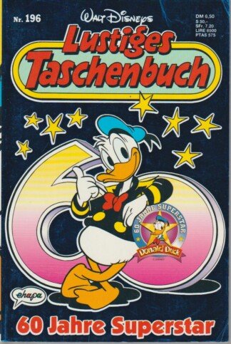 Lustiges Taschenbuch - LTB - Nr: 196 - 60 Jahre Superstar