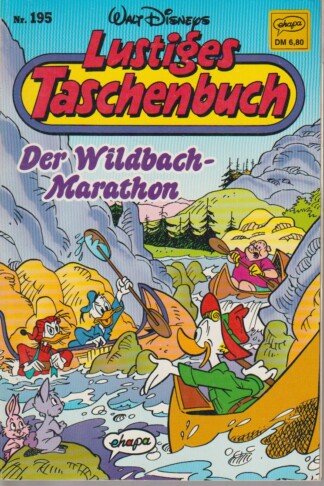 Lustiges Taschenbuch - LTB - Nr: 195 - Der Wildbach-Marathon