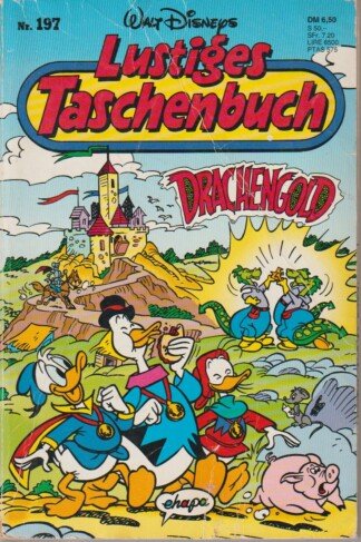 Lustiges Taschenbuch - LTB - Nr: 197 - Drachengold