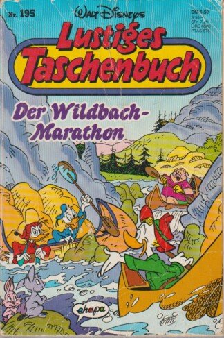 Lustiges Taschenbuch - LTB - Nr: 195 - Der Wildbach-Marathon
