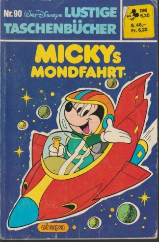 Lustige Taschenbücher - LTB - Nr. 90 - Mickys Mondfahrt