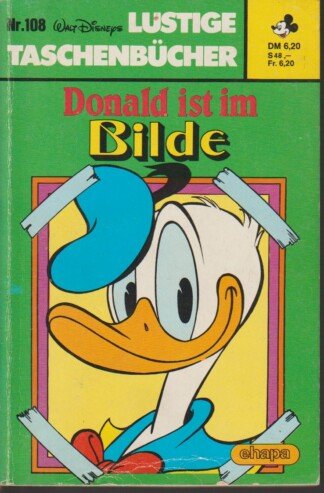 Lustige Taschenbücher - LTB - Nr: 108 - Donald ist im Bilde