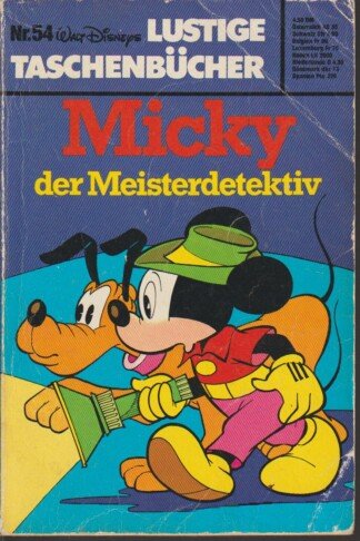 Lustige Taschenbücher - LTB - Nr: 54 - Micky der Meisterdetektiv