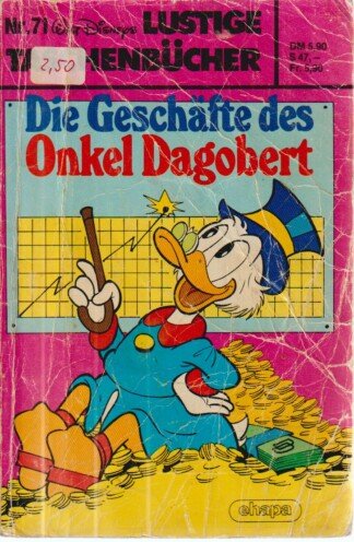 Lustige Taschenbücher - LTB - Nr: 71 - Die Geschäfte des Onkel Dagobert
