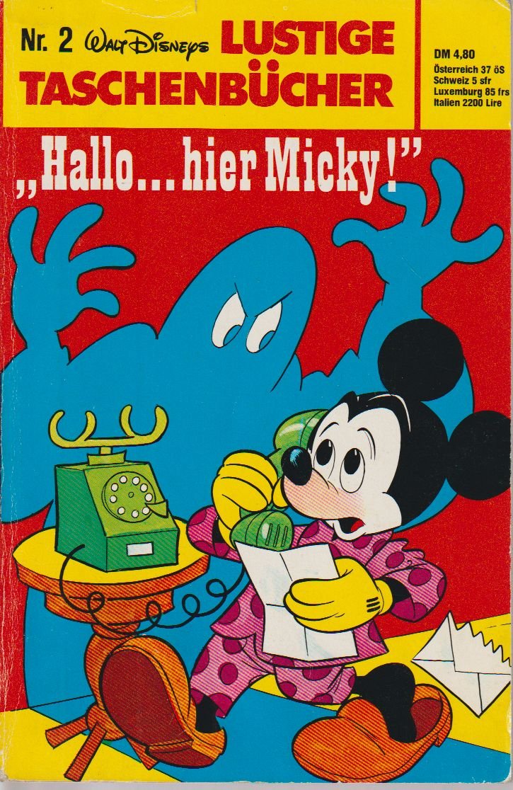 Lustige Taschenbücher - LTB - Nr. 2 - "Hallo...hier Micky!"