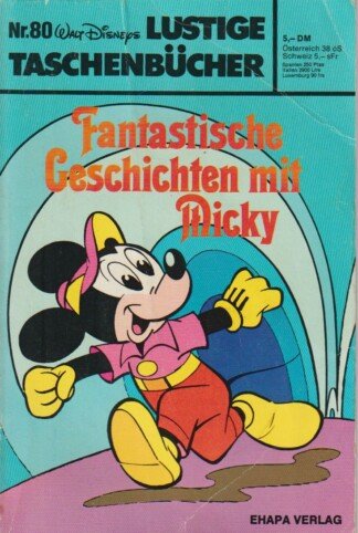 Lustige Taschenbücher - LTB - Nr: 80 - Fantastische Geschichten mit Micky