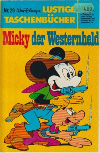Lustige Taschenbücher - LTB - Nr: 29 - Micky der Westernheld