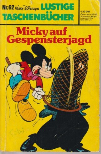 Lustige Taschenbücher - LTB - Nr: 62 - Micky auf Gespensterjagd