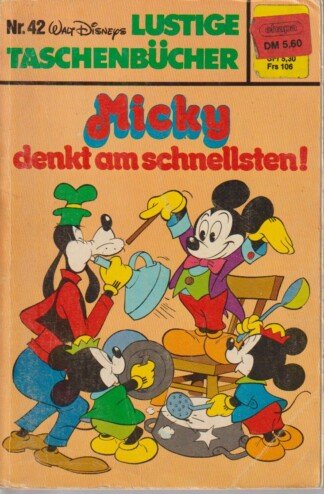 Lustige Taschenbücher - LTB - Nr. 42 - Mickey denkt am schnellsten!