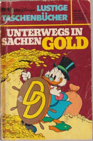 Lustige Taschenbücher - LTB - Nr. 43 - Unterwegs in Sachen Gold