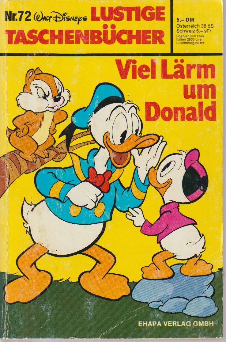 Lustige Taschenbücher - LTB - Nr: 72 - Viel Lärm um Donald