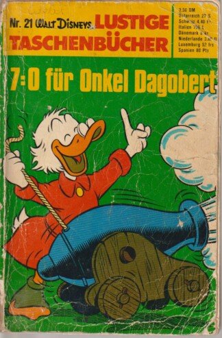 Lustige Taschenbücher - LTB - Nr: 21 - 7:0 für Onkel Dagobert