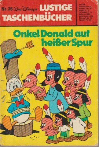 Lustige Taschenbücher - LTB - Nr: 36 - Onkel Donald auf heißer Spur
