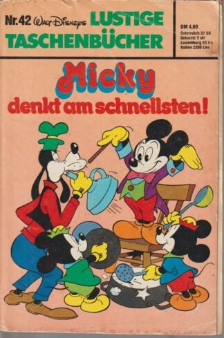 Lustige Taschenbücher - LTB - Nr. 42 - Mickey denkt am schnellsten