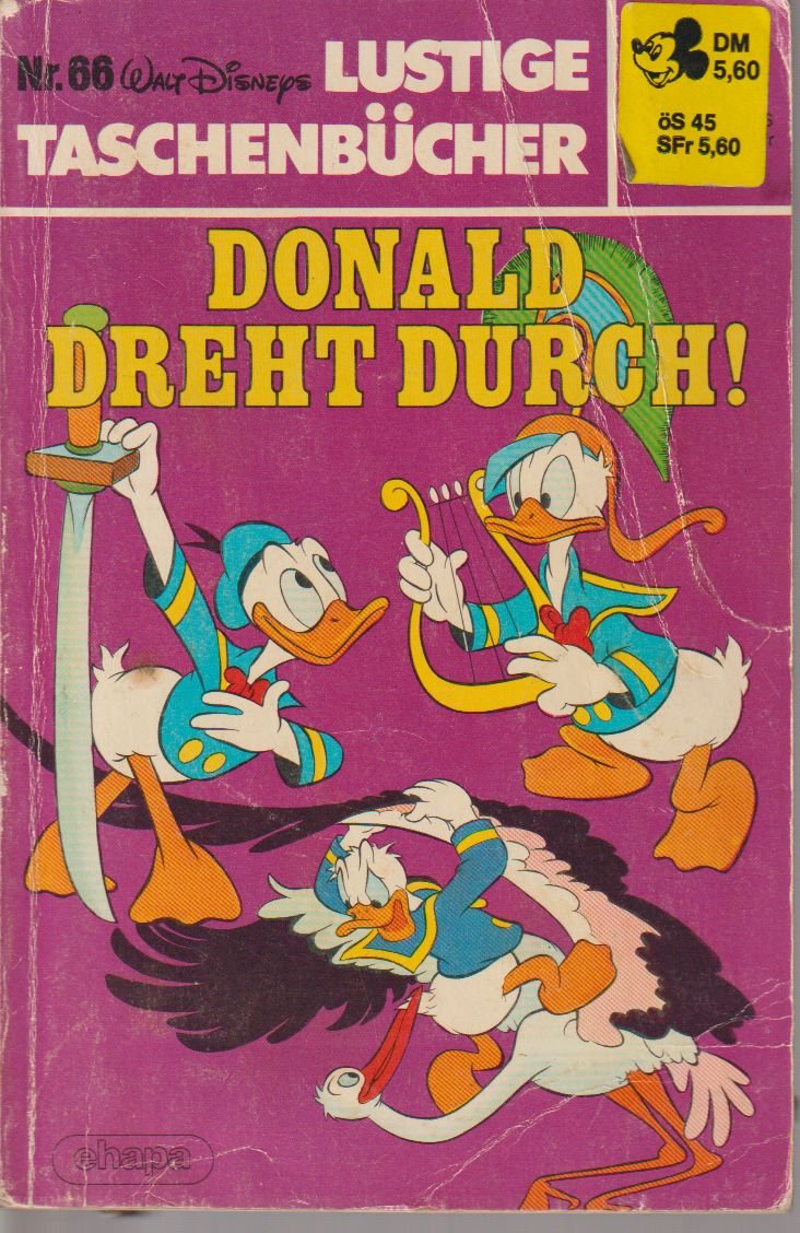 Lustige Taschenbücher - LTB - Nr. 66 - Donald dreht durch!