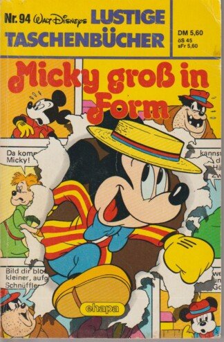 Lustige Taschenbücher - LTB - Nr. 94 - Micky groß in Form