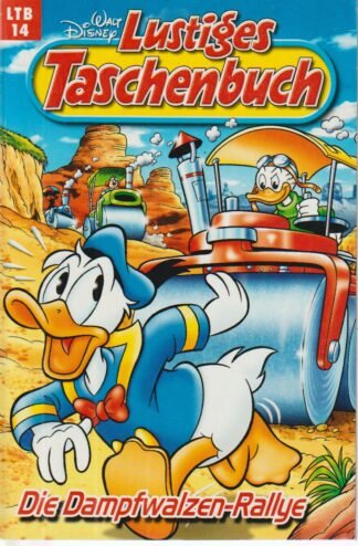 Lustiges Taschenbuch - LTB - Nr: 14 - Die Dampfwalzen-Rallye