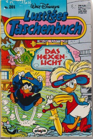 Lustiges Taschenbuch - LTB - Nr: 201 - Das Hexenlicht