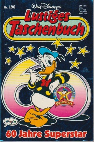 Lustiges Taschenbuch - LTB - Nr: 196 - 60 Jahre Superstar