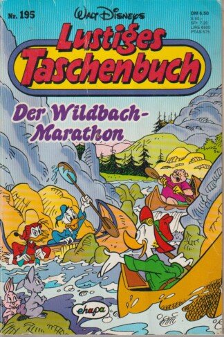 Lustiges Taschenbuch - LTB - Nr: 195 - Der Wildbach-Marathon