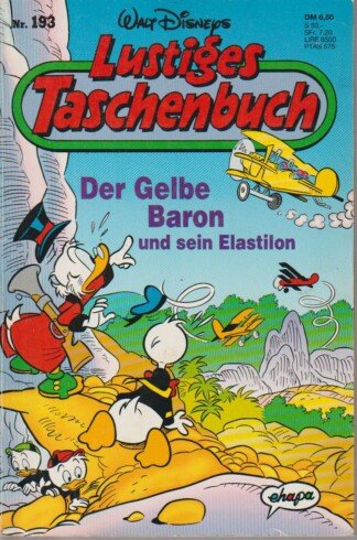Lustiges Taschenbuch - LTB - Nr. 193 - Der gelbe Baron und sein Elastilon