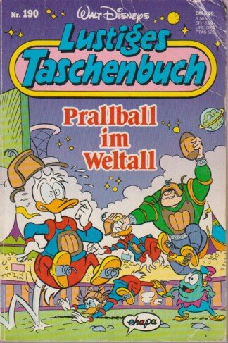 Lustiges Taschenbuch - LTB - Nr: 190 - Prallball im Weltall