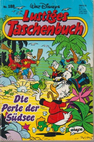 Lustiges Taschenbuch - LTB - Nr: 188 - Die Perle der Südsee