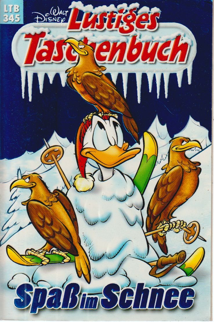 Lustiges Taschenbuch - LTB - Nr: 345 - Spaß im Schnee