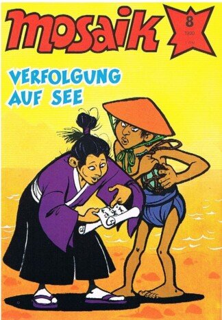 Mosaik Nr. 8 / 1990 - Verfolgung auf See (Abrafaxe)