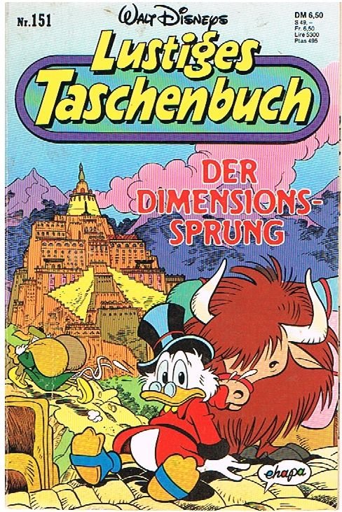 Lustiges Taschenbuch - LTB - Nr: 151 - Der Dimensionssprung